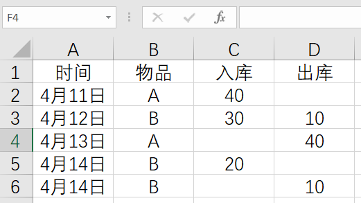 库存出入库明细_库存出入库明细账本_入出库存一目了然的明细表